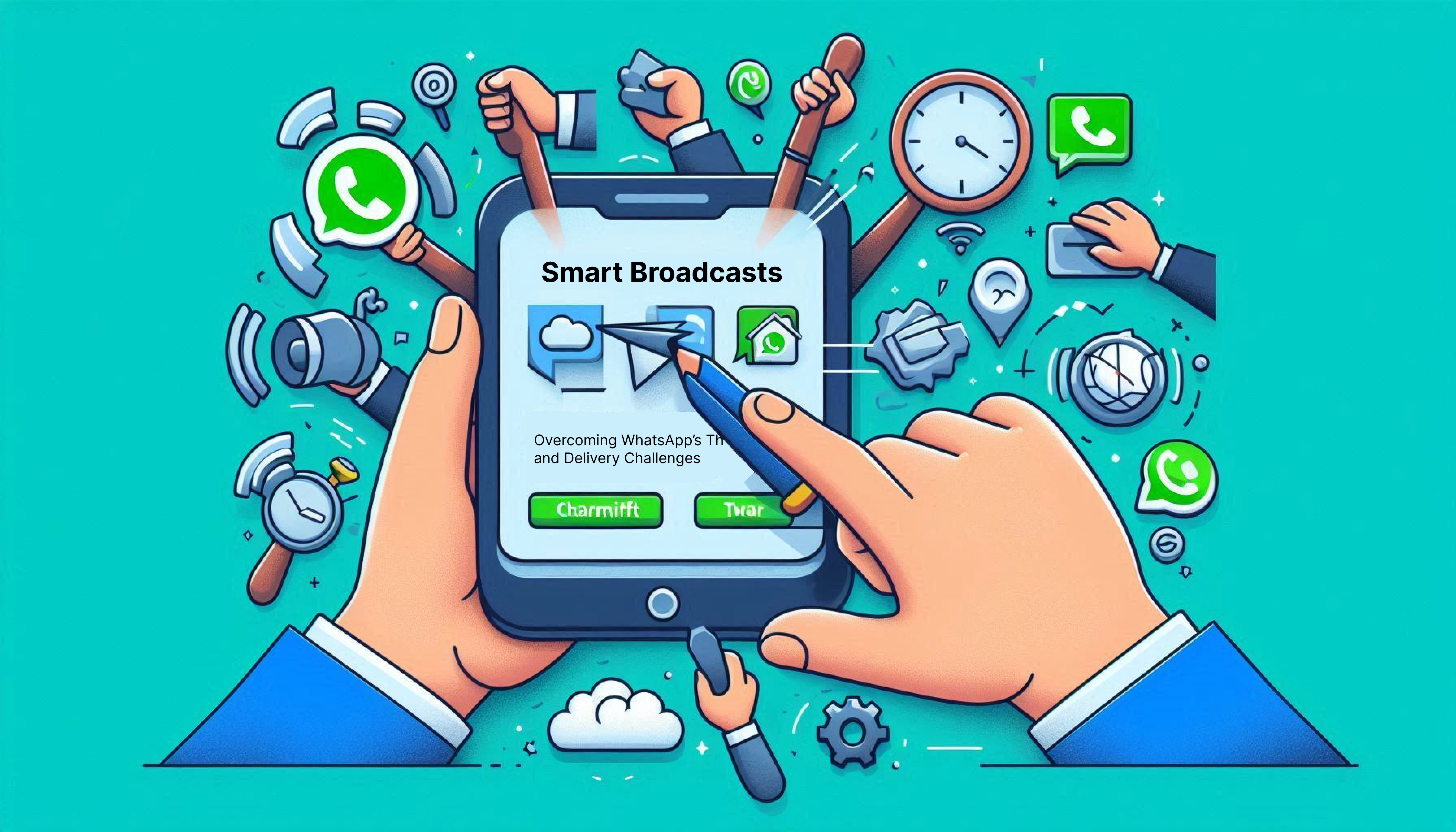 Smart Broadcasts: Overcoming WhatsApp's Throttling and Delivery Challenges